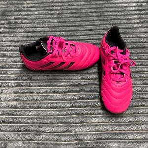 Adidas Bright Pink Soccer cleats